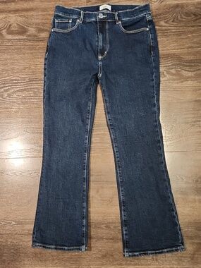 ❤️ LOFT HIGH RISE CROP FLARE JEANS, 6 (28)
